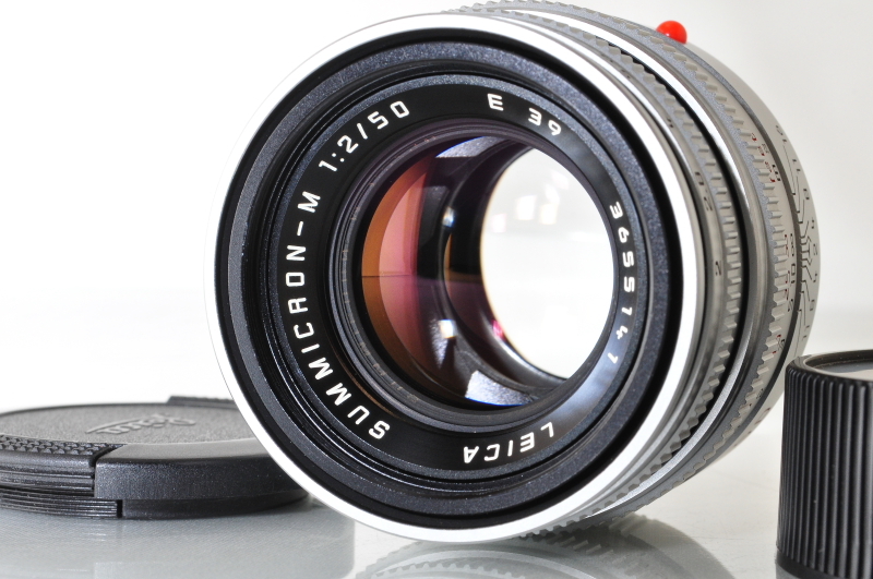 ★★極上品 Leica SUMMICRON-M 50mm F/2 E39 Silver Lens♪♪#6499