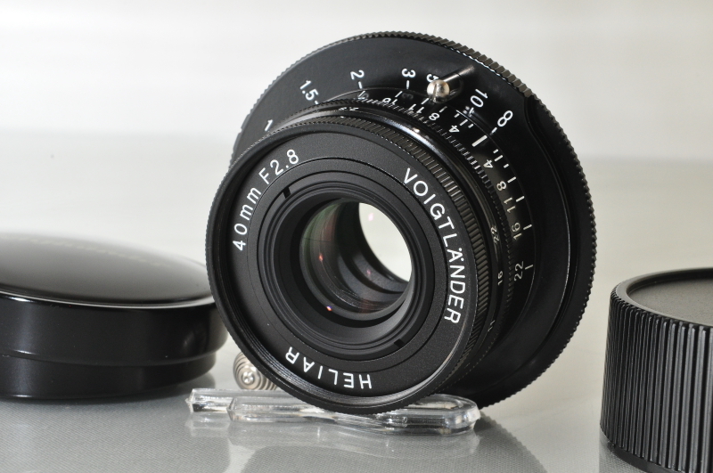 ★★極上品 Voigtlander HELIAR 40mm F2.8 Aspherical VM ブラック Lens♪♪#6511EX