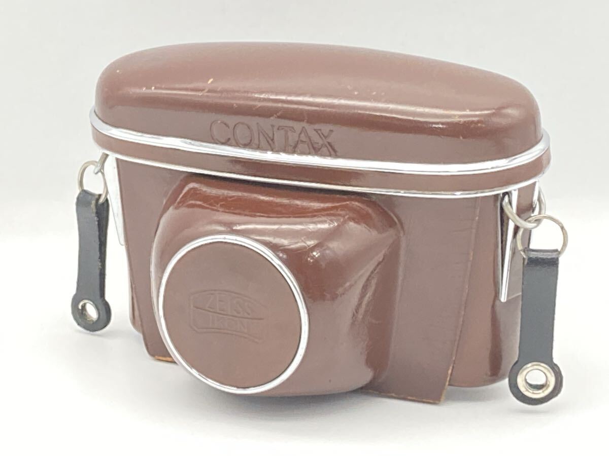 ZEISS IKON CONTAX カメラケース 約16x10.5x8.5cm ツァイス・イコン コンタックス A-053