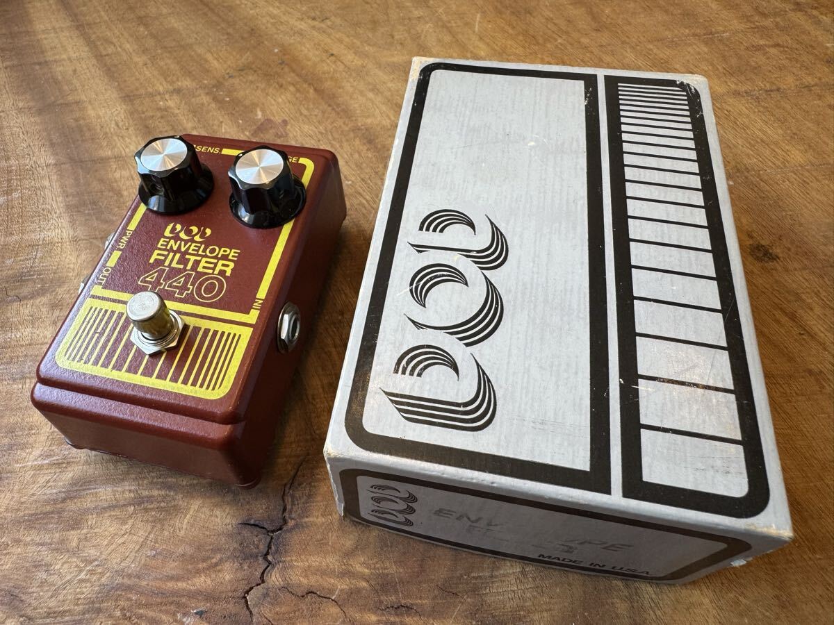 デッドストックのDOD ENVELOPE FILTER 440 エンペロープフィルター ジョニー・グリーンウッド ワウ オートワウ