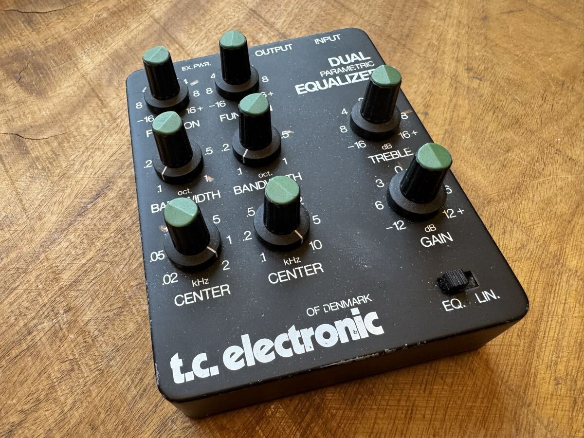 t.c.electronic DUAL PARAMETRIC EQUALIZER デュアル・パラメトリック・イコライザー tc electronic DPE