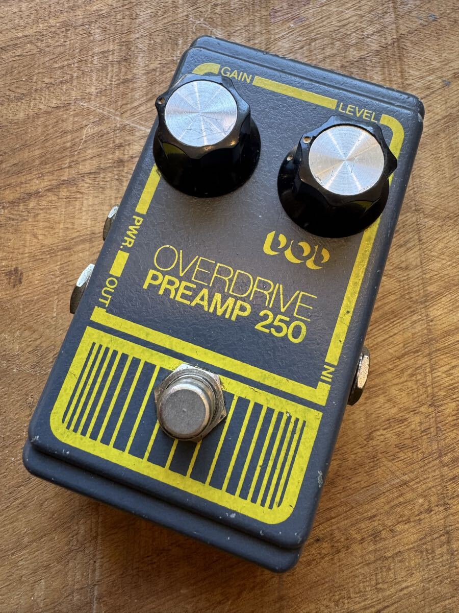 DOD OVERDRIVE PREAMP 250 GRAY イングヴェイ・マルムスティーン グレイ グレー First Series