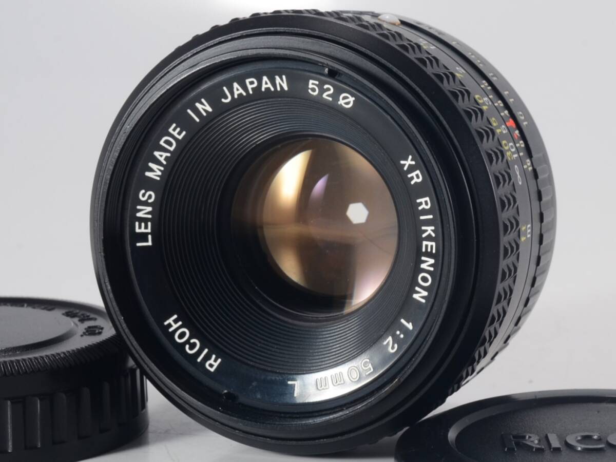 [良品] RICOH（リコー）XR RIKENON 50mm F2 L 後期型（60491）
