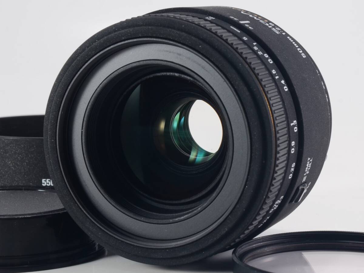 [良品☆光学綺麗] SIGMA (シグマ) 50mm F2.8 EX DG MACRO Kマウント（60503）