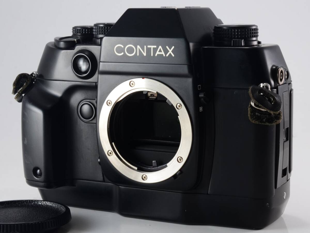 [良品] CONTAX（コンタックス）AX ボディ カメラケース付き フィルム一眼レフ [保証]（60540）