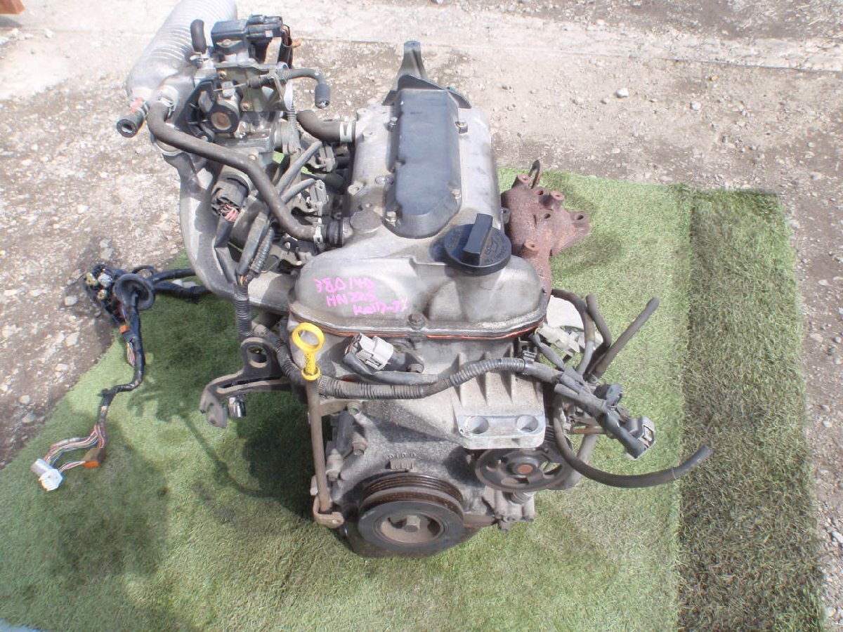 TA-HN22S　Kei ワークス　 K6A ターボ　 エンジン　本体　380140JJ