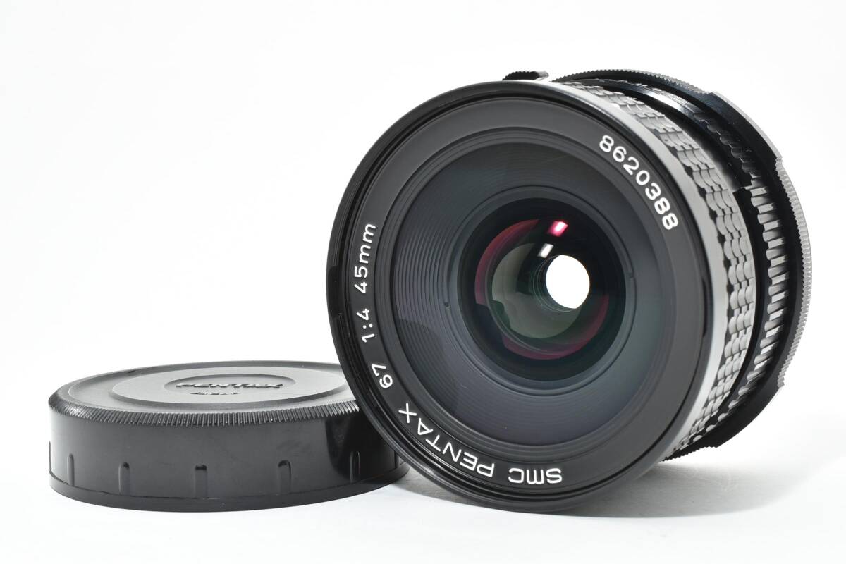 【美品】PENTAX SMC PENTAX 67 45mm F4 ペンタックス #3356