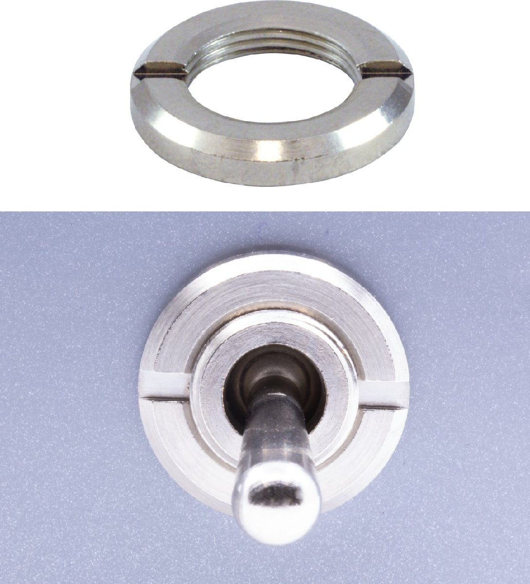 ナット Nut - Marshall, for S-HM301 Toggle Switch, Chrome [送料170円から 同梱可]