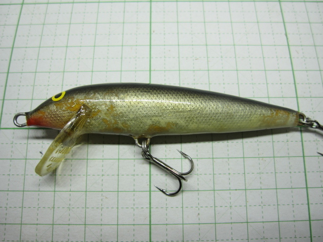 ラパラ　カウントダウンミノー　⑥　CD－９？　約８５ｍｍ