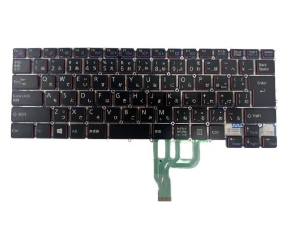 ★新品★ 富士通 FMV LIFEBOOK U9310 U9311 日本語キーボード 赤 CP726086-02