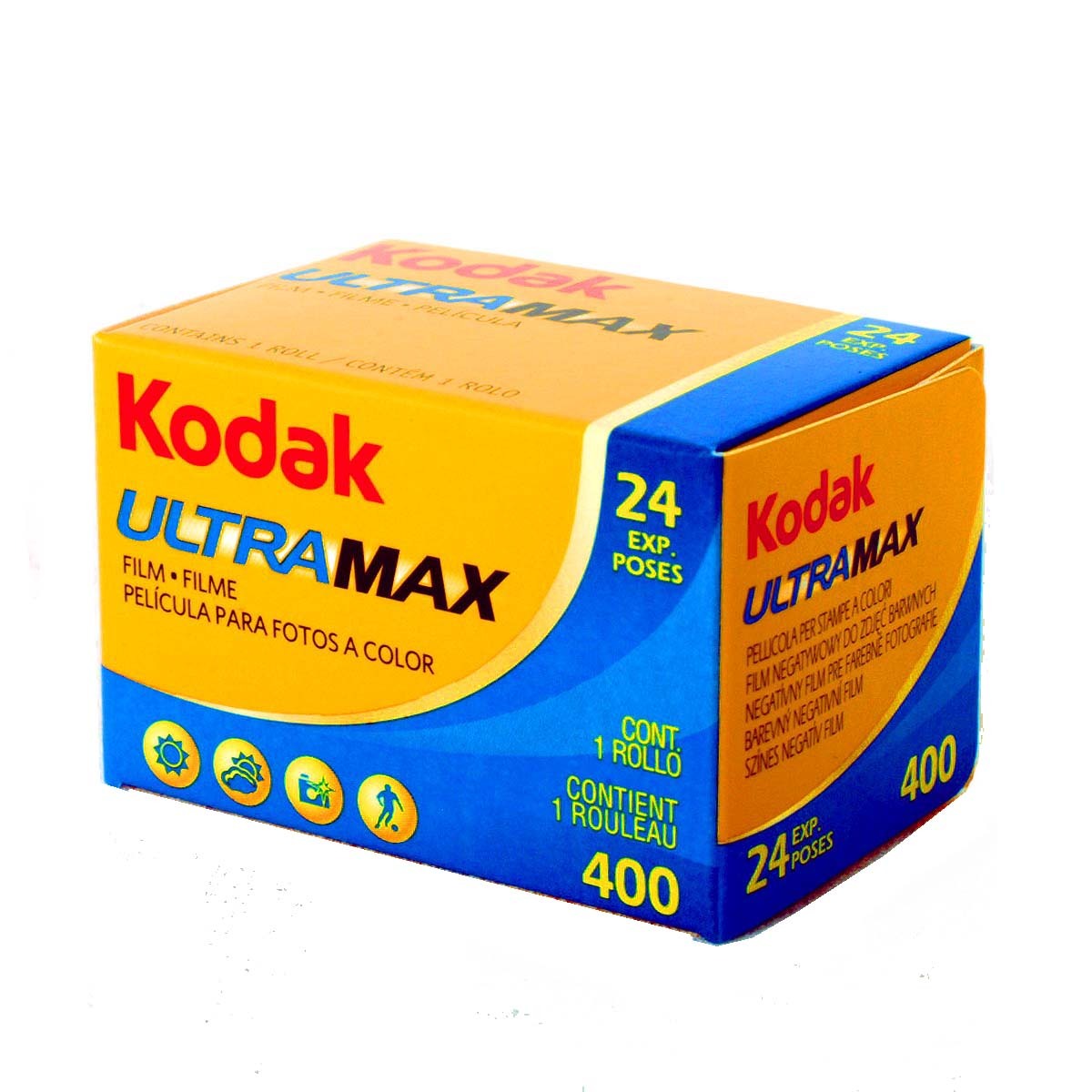 2025-8 [送料無料] ULTRA MAX 400-24枚【1本】Kodak カラーネガフィルム ISO感度400 135/35mm【即決】コダック CAT603-4029★0086806034029