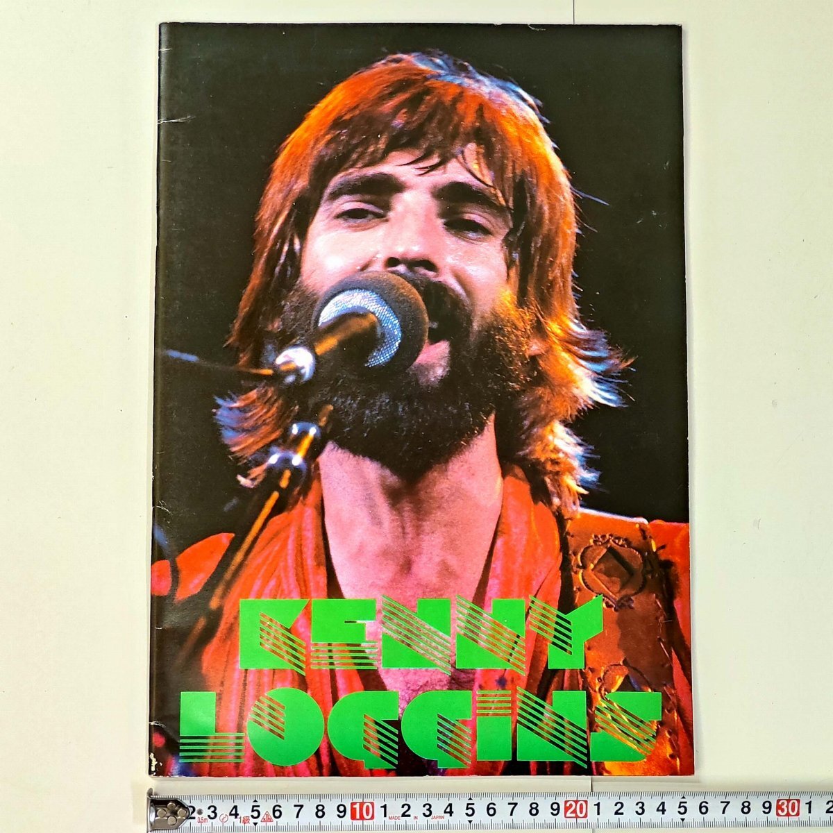 ケニー・ロギンス 1979年 日本公演 パンフレット★Kenny Loggins 36×26cm 28ページ★中古 経年品