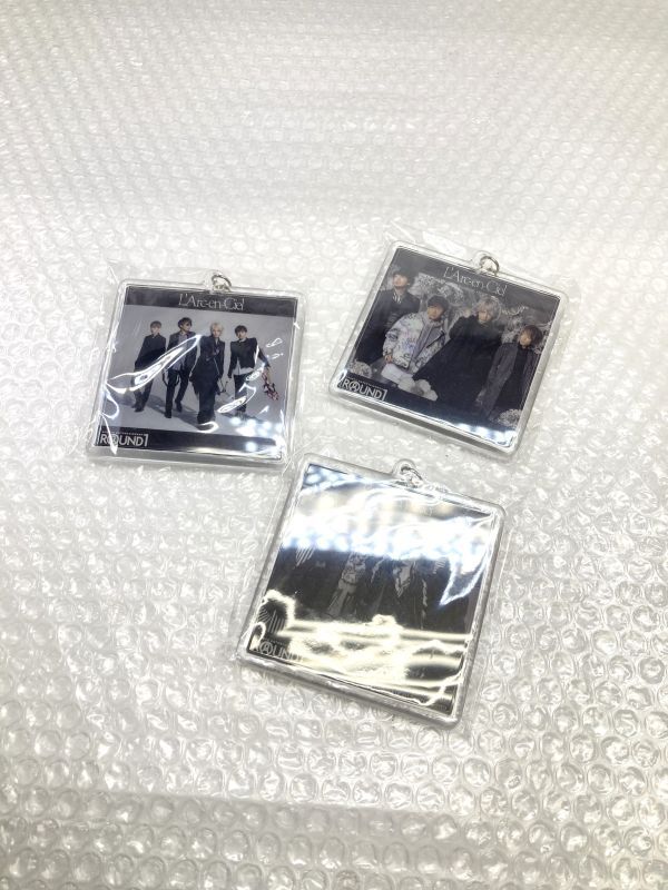 【Q58】 L'Arc-en-Ciel × round1 ラウンドワン キーホルダー コラボ ラルク・アン・シエル セット
