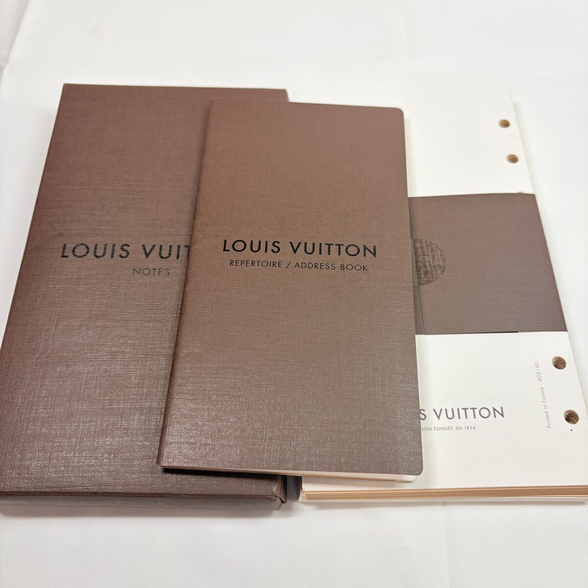 未使用品　 LOUIS VUITTON ルイヴィトン 手帳リフィル R05353 MM PAGES NOTES