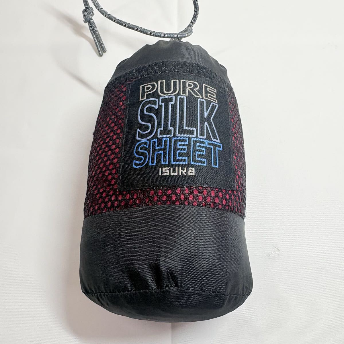 イスカ(ISUKA) シルクシーツ PURE SILK SHEET 保管品　シルク100 アウトドア　レジャー