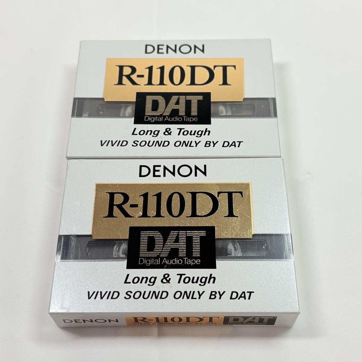 未開封品　DENON R-110DT DATテープ　2点　デジタルリアティー　日本コロムビア　記録媒体