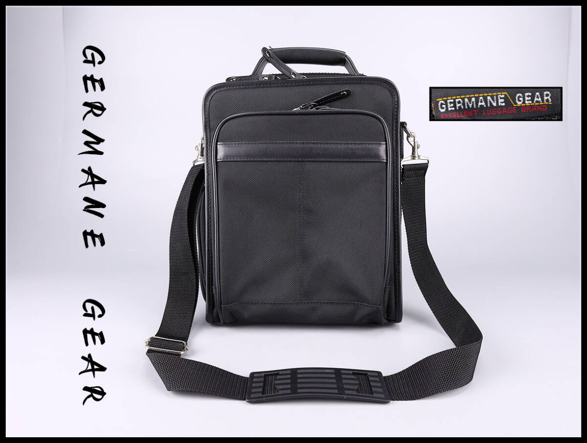 【玉】ZE025 ジャーメインギア 【GERMANE GEAR】 メンズ ビジネス バッグ 鞄 中古 美品ｈ