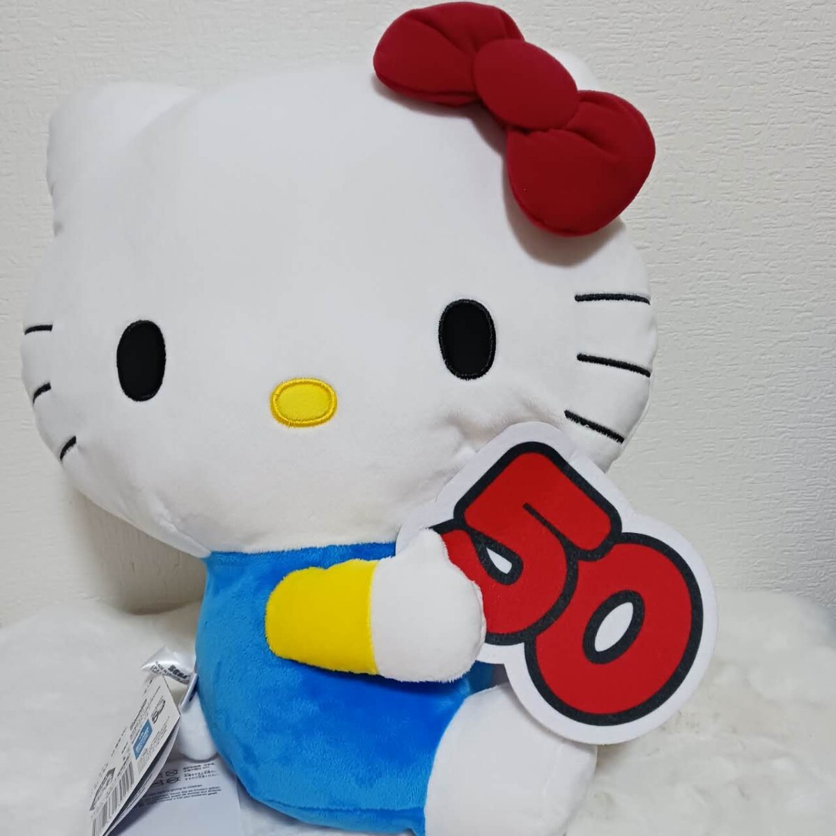 ハローキティ☆LL ぬいぐるみ　50周年version　新品