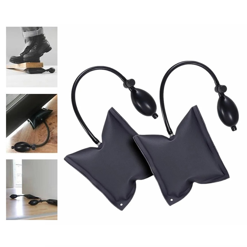 エアージャッキ ジャッキアップ 2個セット 車 ドアロック 解除 補助工具 インフレーター 重量物 持ち上げ 家具 移動 車用 家庭用 200KG対応