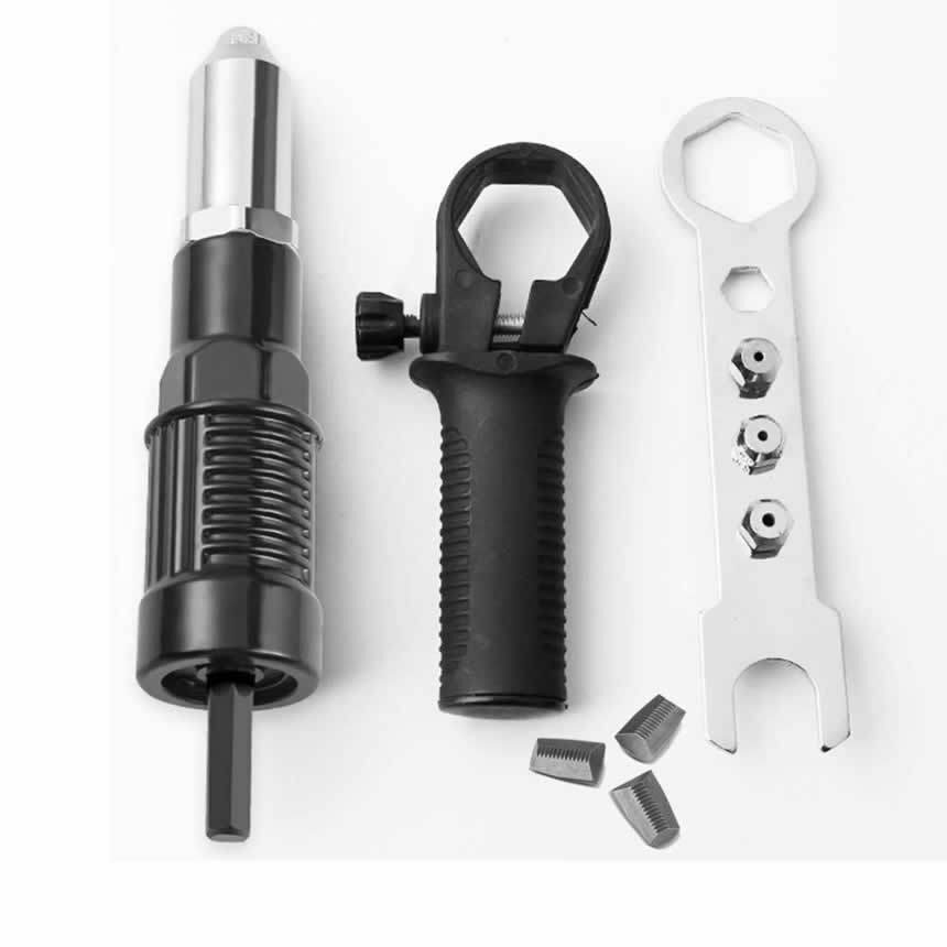 空気圧 リベットガン 電動リベッター リベットキット 自動 エアパワー ツール 強力 ハンドツール DIY 工具