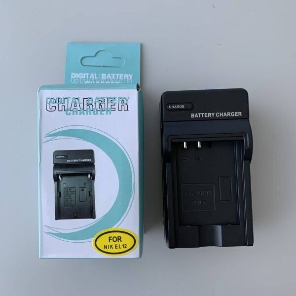送料無料 Nikon EN-EL12 ニコン 対応 MH-65P COOLPIX S9700 / S9500 / S9400 / S9300 / S8200 / S710 互換AC充電器