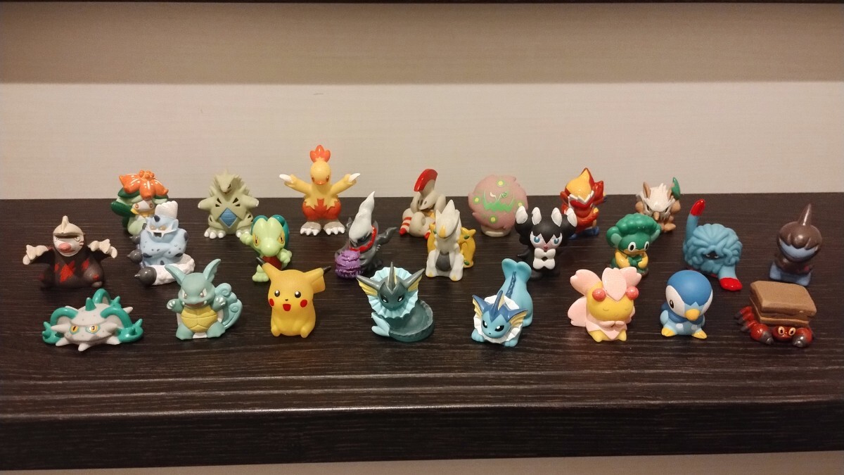 【送料無料】ポケットモンスター ポケモンキッズ フィギュア 指人形 当時物 24種類 クリアあり ②