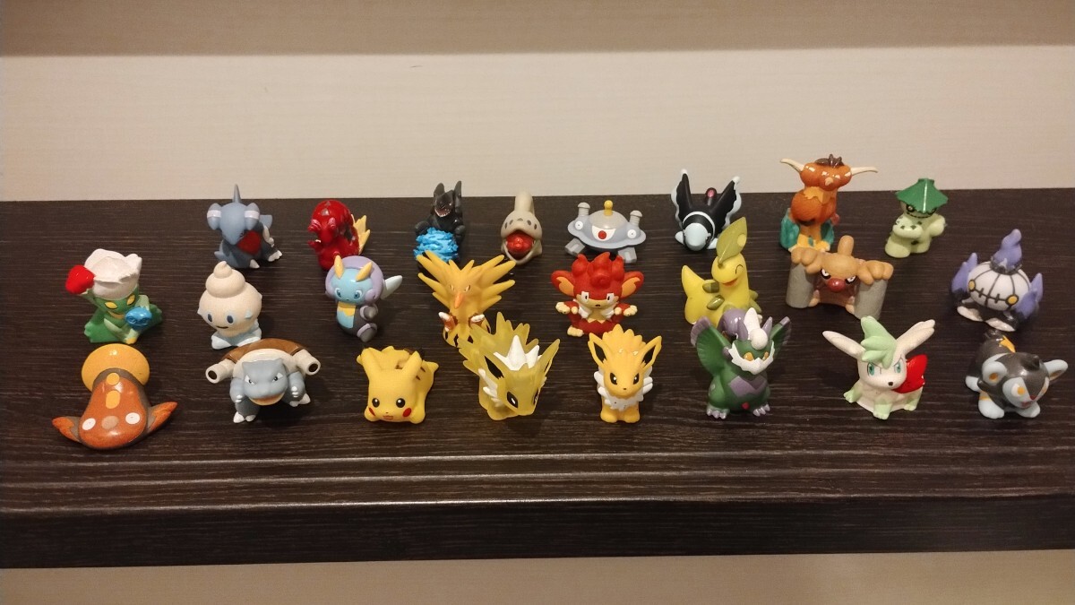 【送料無料】ポケットモンスター ポケモンキッズ フィギュア 指人形 当時物 24種類 クリアあり ③