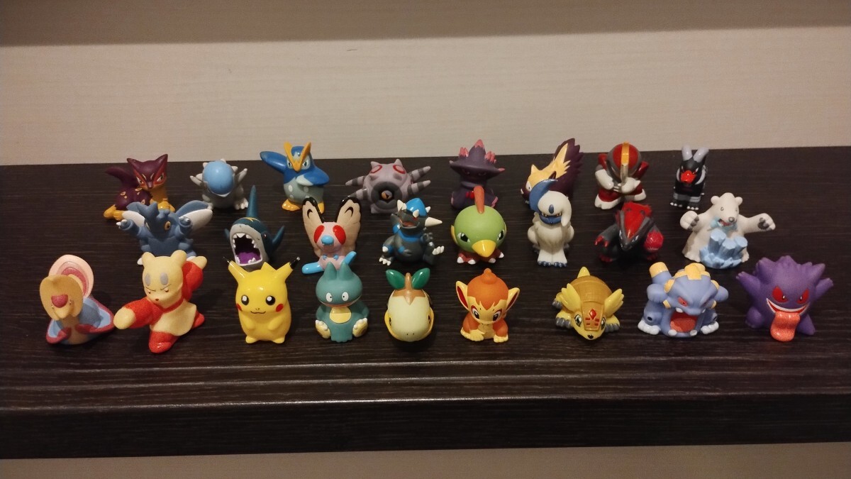 【送料無料】ポケットモンスター ポケモンキッズなど フィギュア 指人形 当時物 25種類 ⑥
