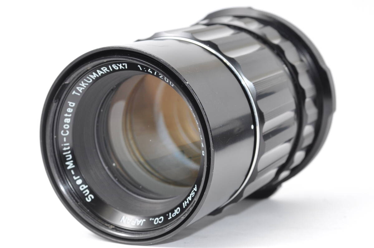 稀少動作品 ペンタックス PENTAX Super-Multi-Coated TAKUMAR 6X7 200mm F4 ♯A8006