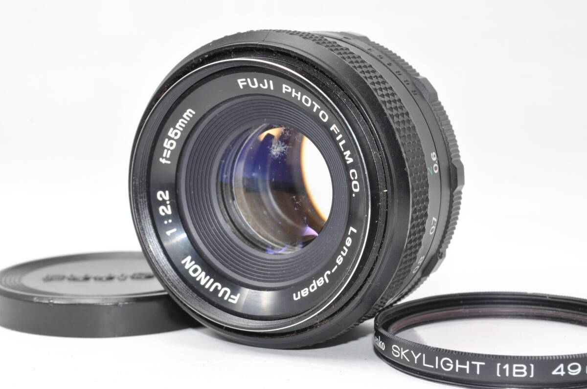 ジャンク扱い フジノン FUJINON 55mm F2.2 ♯A8029