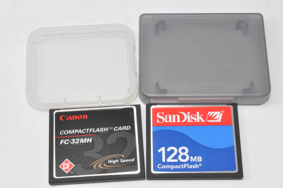 貴重品 コンパクトフラッシュ COMPACTFLASH 2枚 128MB 32MB ♯A7981-3