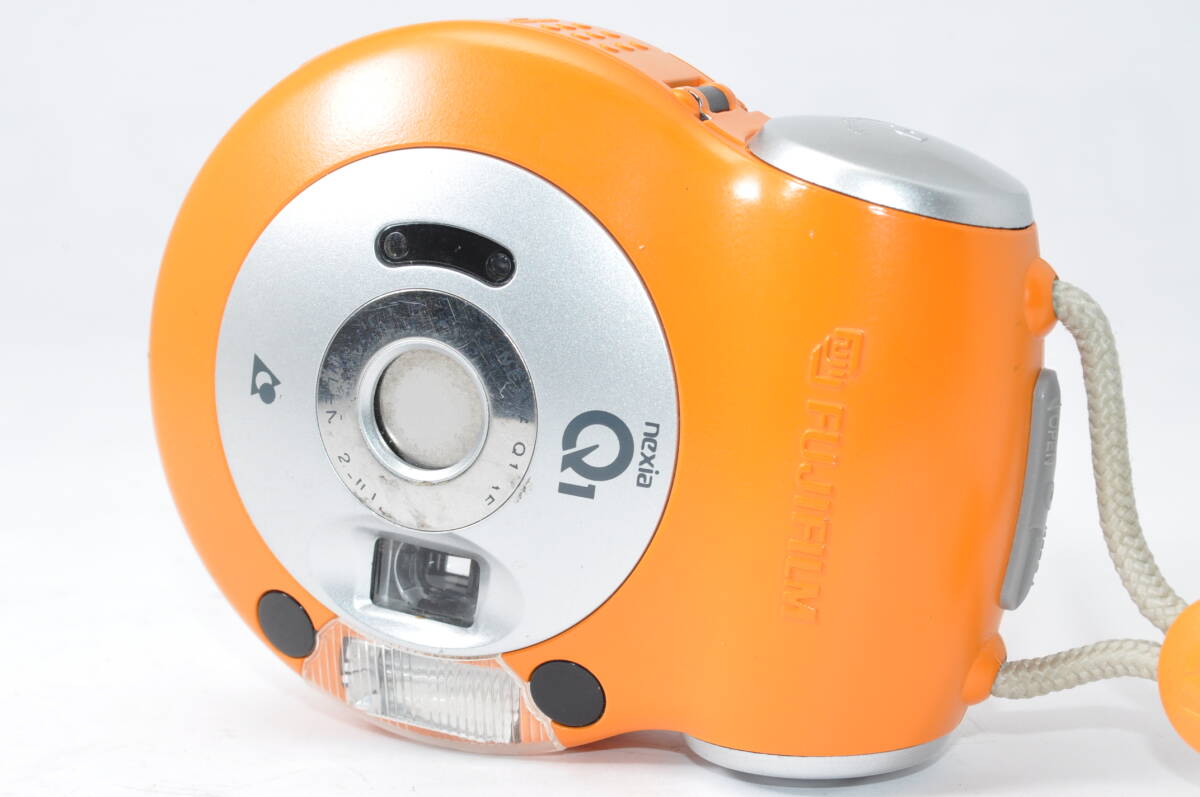 稀少品 フジフィルム FUJIFILM nexia Q1 オレンジ ♯A8053