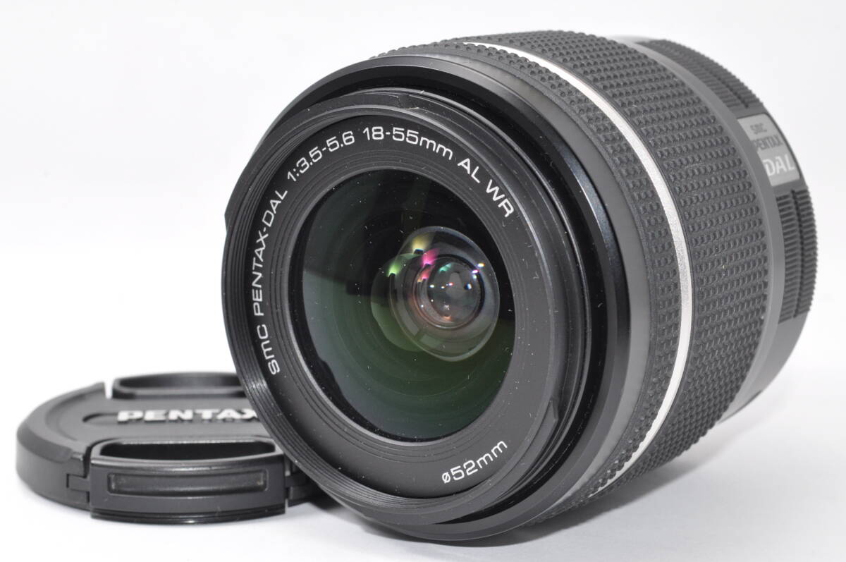並品 ペンタックス SMC PENTAX-DA L 18-55mm F3.5-5.6 AL WR ブラック ♯A8007