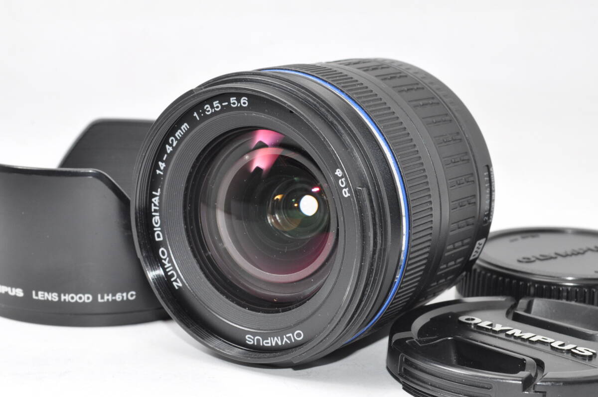 並品 オリンパス OLYMPUS ZUIKO DIGITAL 14-42mm F3.5-5.6 ED ♯A8102