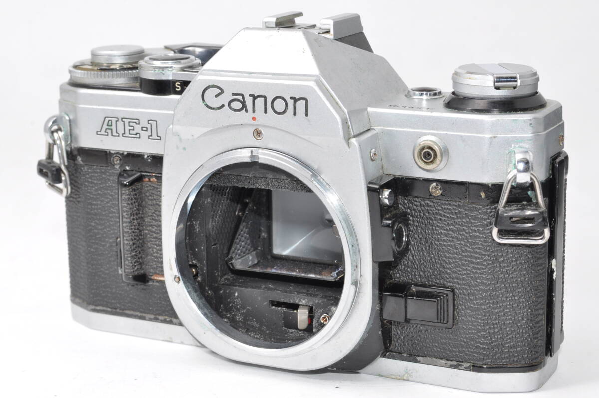 ややジャンク キャノン CANON AE-1 シルバー ボディ ♯A8108