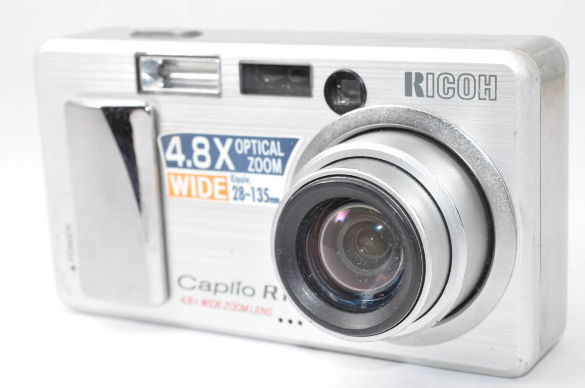 ジャンク扱い リコー RICOH caplio R1 シルバー ♯A8110