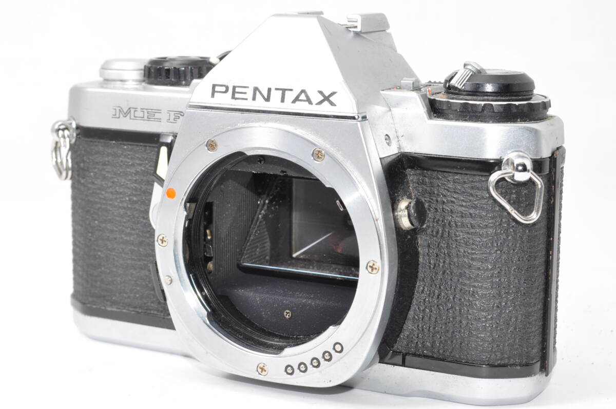 ジャンク扱い ペンタックス PENTAX ME F シルバー ボディ ♯A8113