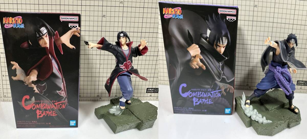 NARUTO ナルト 疾風伝 Combination Battle うちはイタチ うちはサスケ 2種セット