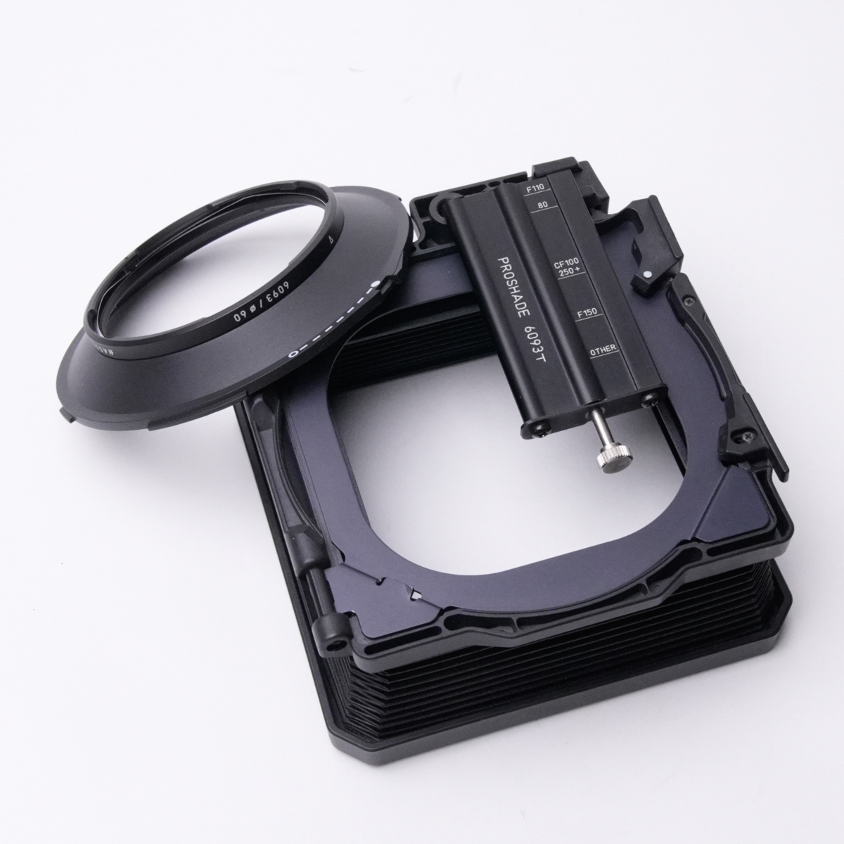 HASSELBLAD 　　蛇腹フード 6093T　（別売りB60アダプターリング付）良品　　　 ハッセルブラッド