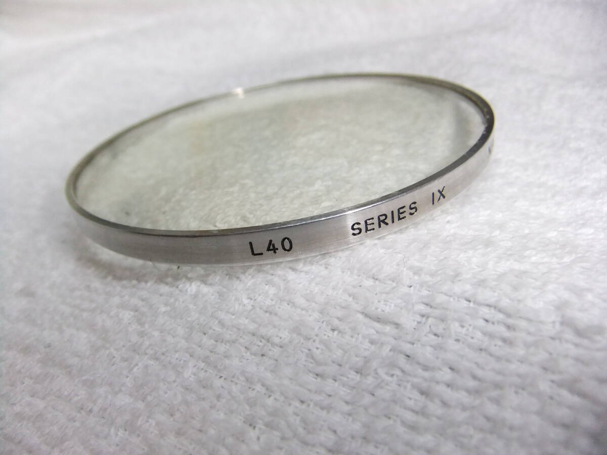 希少 レア 純正 ニコン Nikon L40 SERIES IX フィルター 送料185円