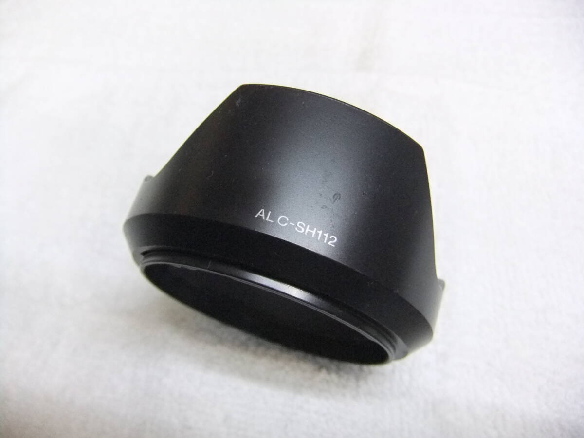 純正 ソニー SONY ALC-SH112 一眼レフカメラ用 レンズフード 送料290円