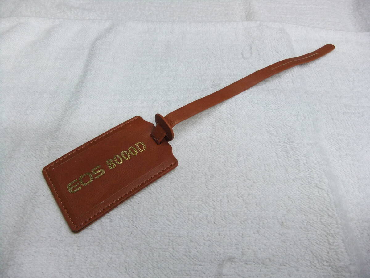 キャノン CANON EOS 8000D ネームタグ 送料180円