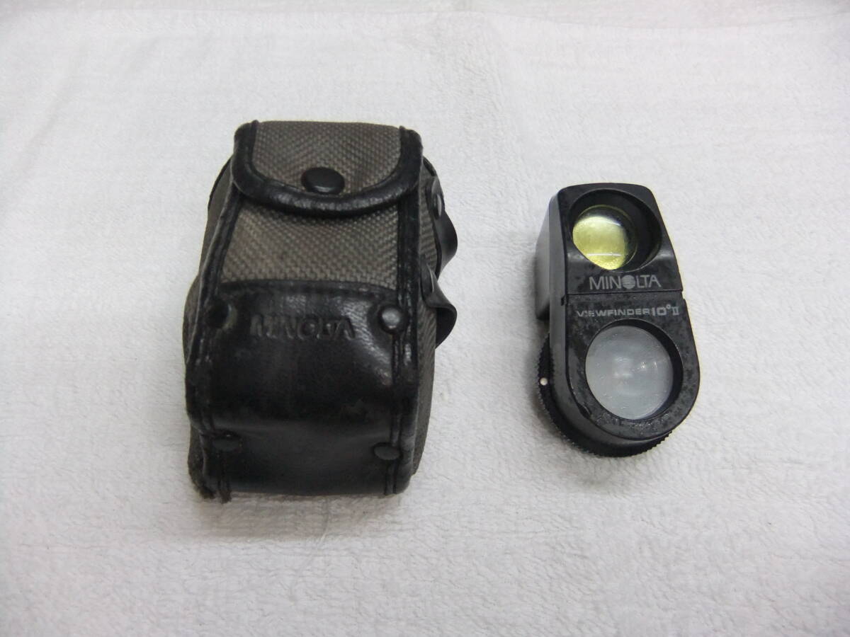 MINOLTA ミノルタ ビューファインダー 10° Ⅱ ケース付 動作未確認