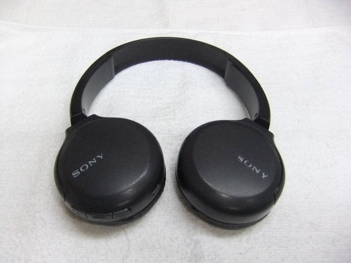 ち56R(1) SONY ソニー ワイヤレスヘッドホン WH-CH510 ブラック 動作確認済