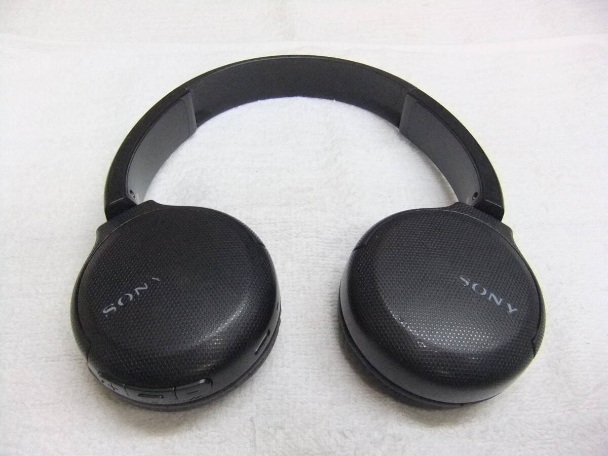 ち56R(2) SONY ソニー ワイヤレスヘッドホン WH-CH510 ブラック 動作確認済
