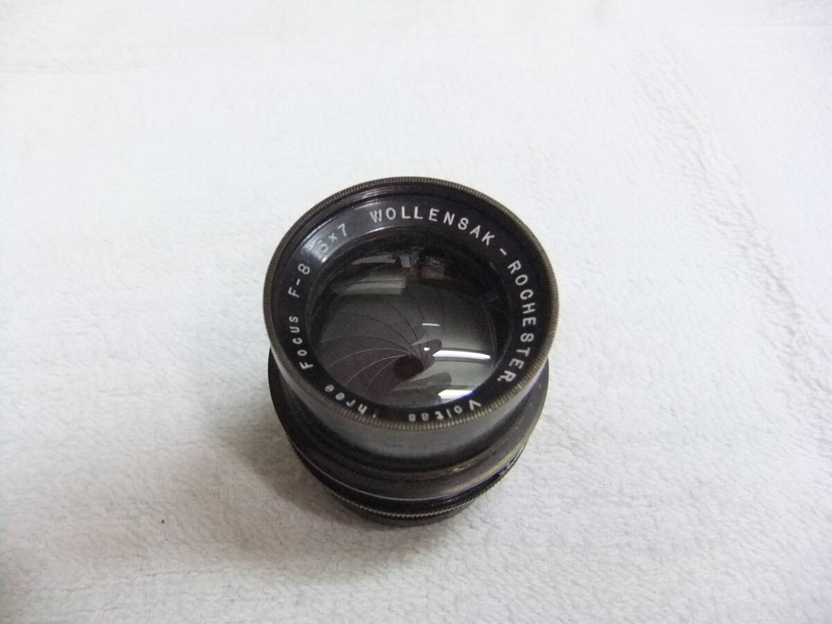 希少 レア た92G ウォーレンサック WOLLENSAK ROCHESTER U.S.A Voltas Three Focus F-8 5X7 動作未確認
