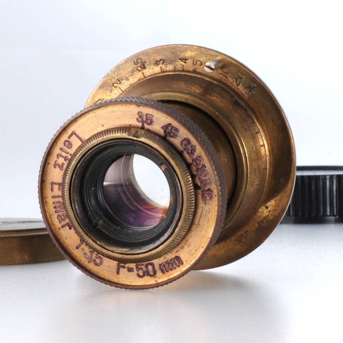 【コピーライカ】Leica Leitz Elmar 50mm F3.5 ライカ L39マウント #R750b