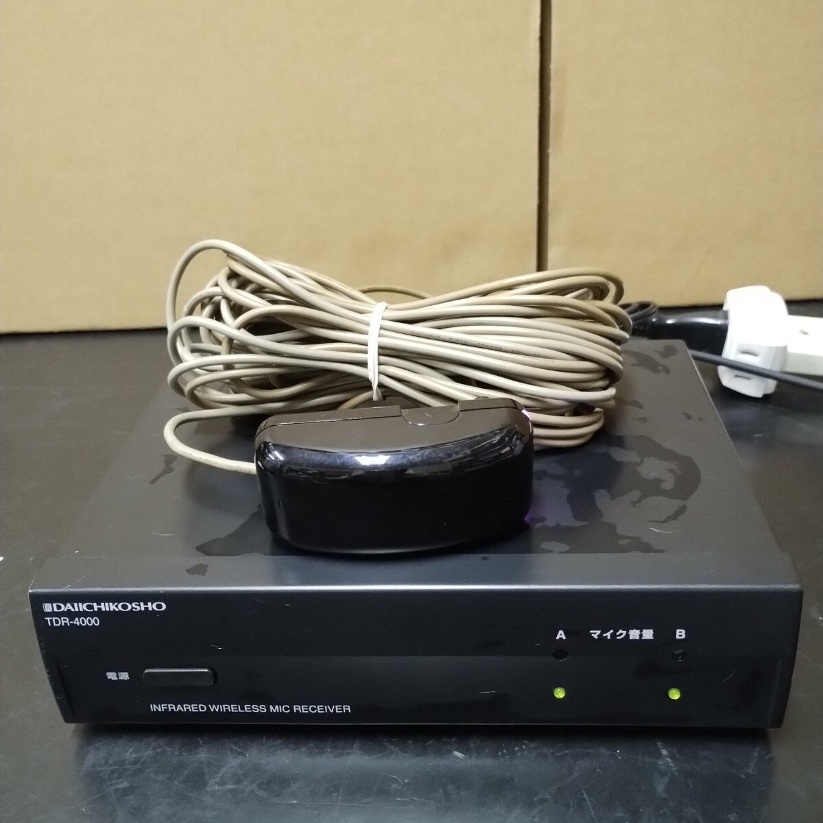 O5 第一興商 BMB エクシング　2MHz帯 赤外線レシーバーセンサーセット TDR-4000 TDS-N10 中古 点検動作品 TDM-600/700 WM-600/610/620/700