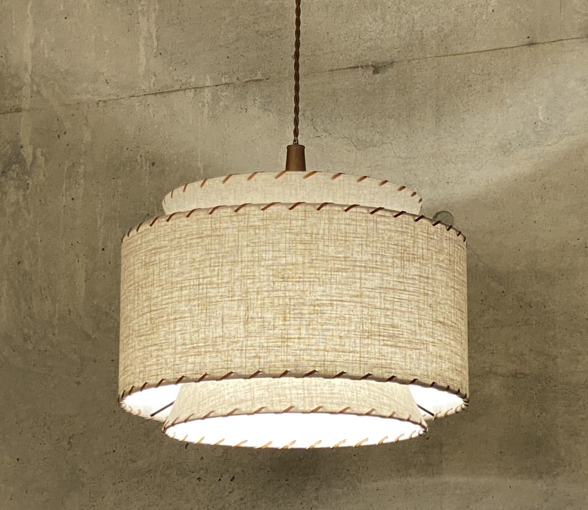 50's style double shade pendant/ダブルシェード(検,ビンテージ,ミッドセンチュリー,イームズ,50's,60's,ジョージネルソン,ロカビリー