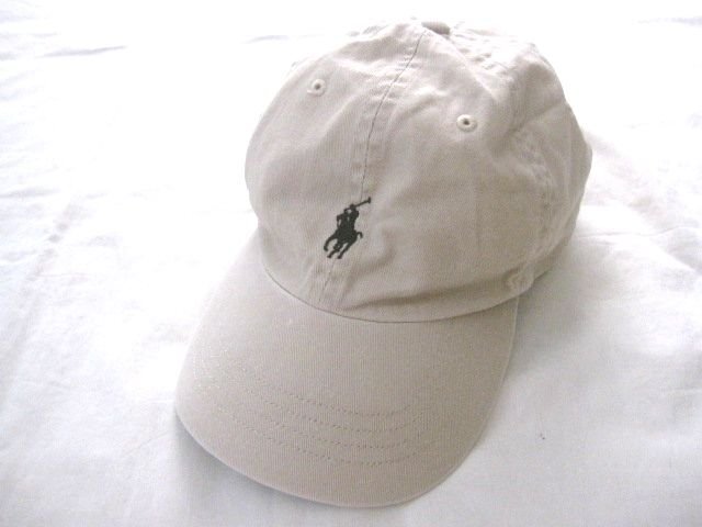 POLO Ralph Laureｎポロラルフローレン ベースボールキャップ/野球帽子 ベージュ